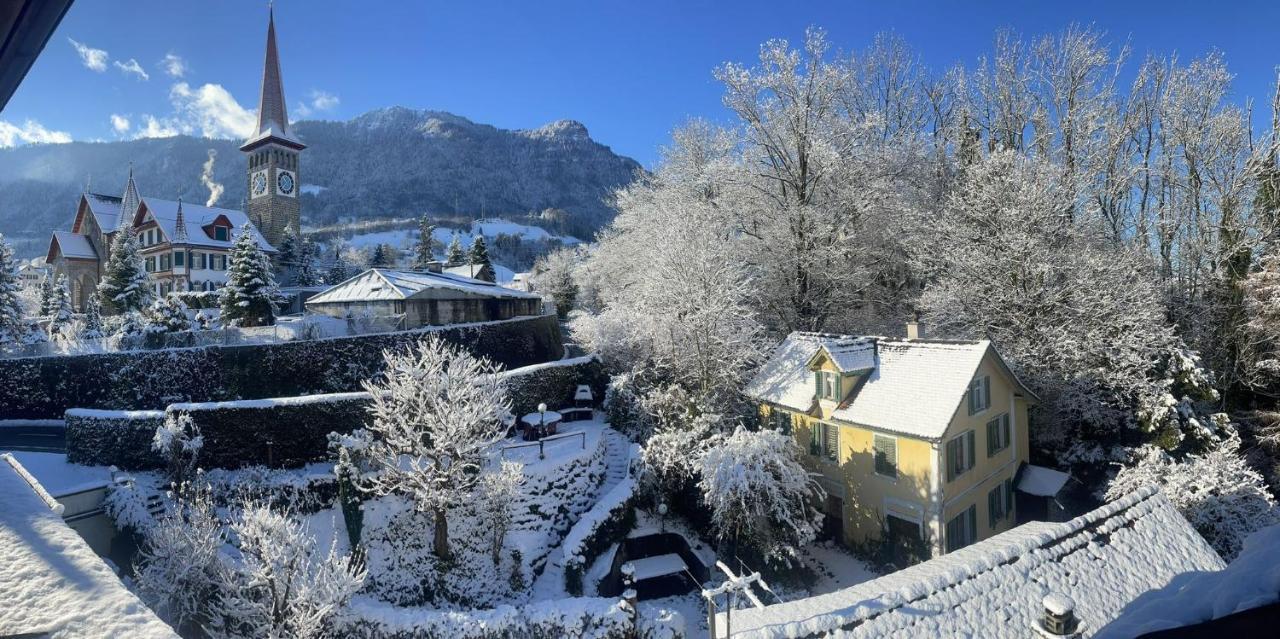 Cozy Boutique Apartment At Mt. Rigi Goldau Exteriör bild
